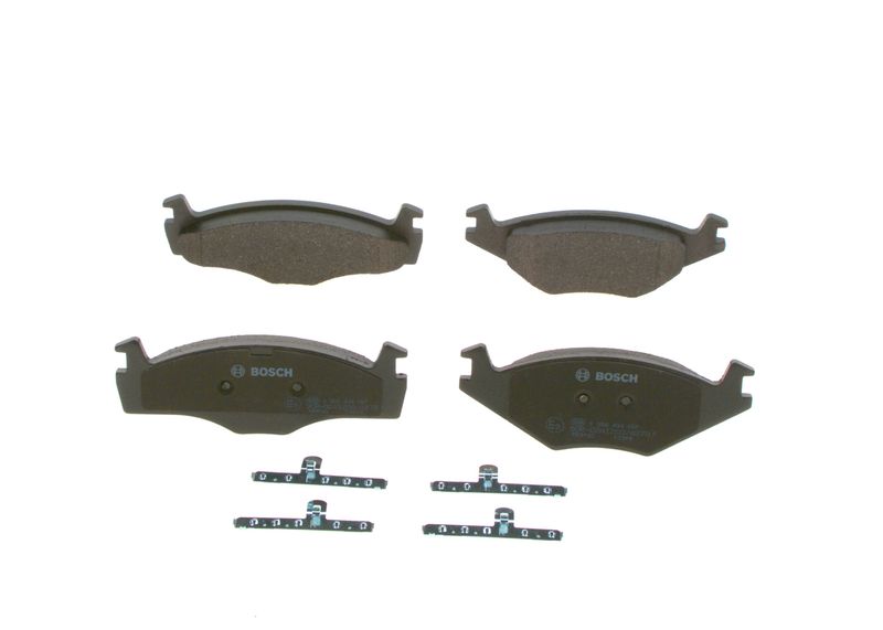 Комплект тормозных колодок, дисковый тормоз BOSCH 0986494057