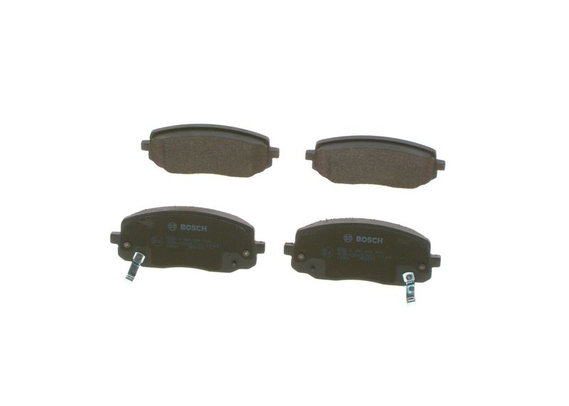 Комплект тормозных колодок, дисковый тормоз BOSCH 0986494064