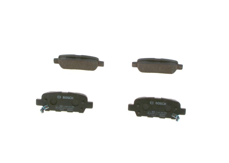 Комплект тормозных колодок, дисковый тормоз BOSCH 0986494090