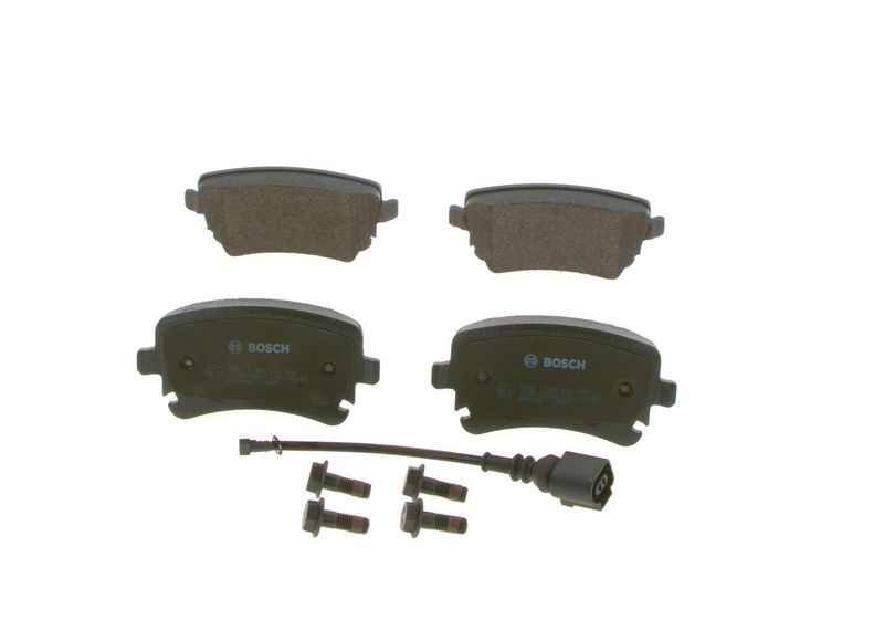Комплект тормозных колодок, дисковый тормоз BOSCH 0986494108