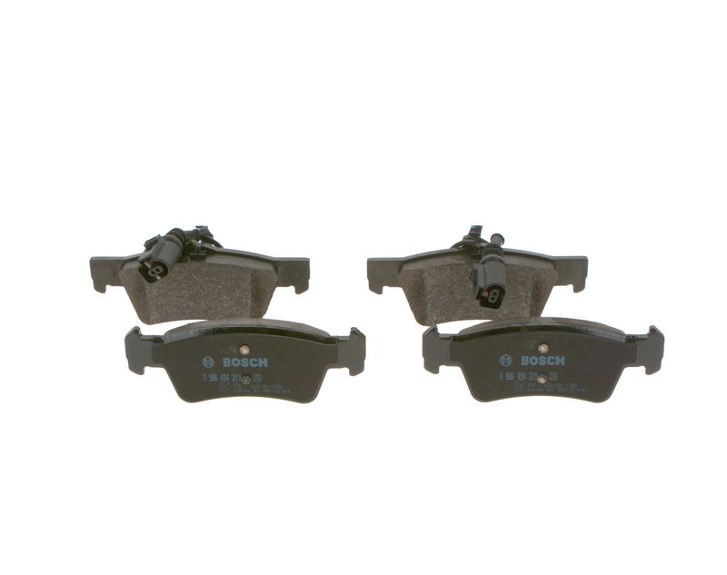Комплект тормозных колодок, дисковый тормоз BOSCH 0986494219
