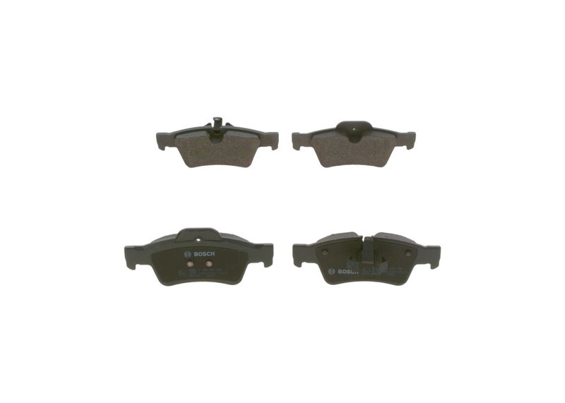 Комплект тормозных колодок, дисковый тормоз BOSCH 0986494256