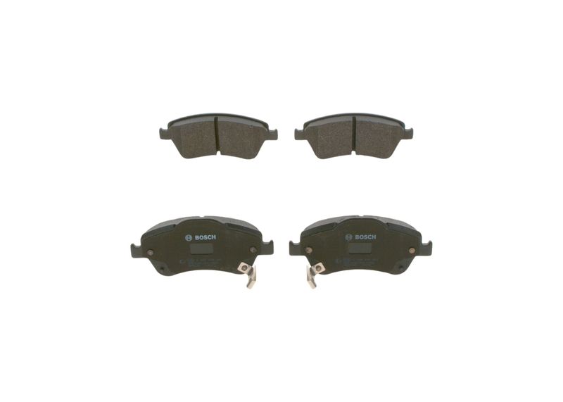 Комплект тормозных колодок, дисковый тормоз BOSCH 0986494260