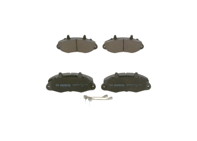 Комплект тормозных колодок, дисковый тормоз BOSCH 0986494292