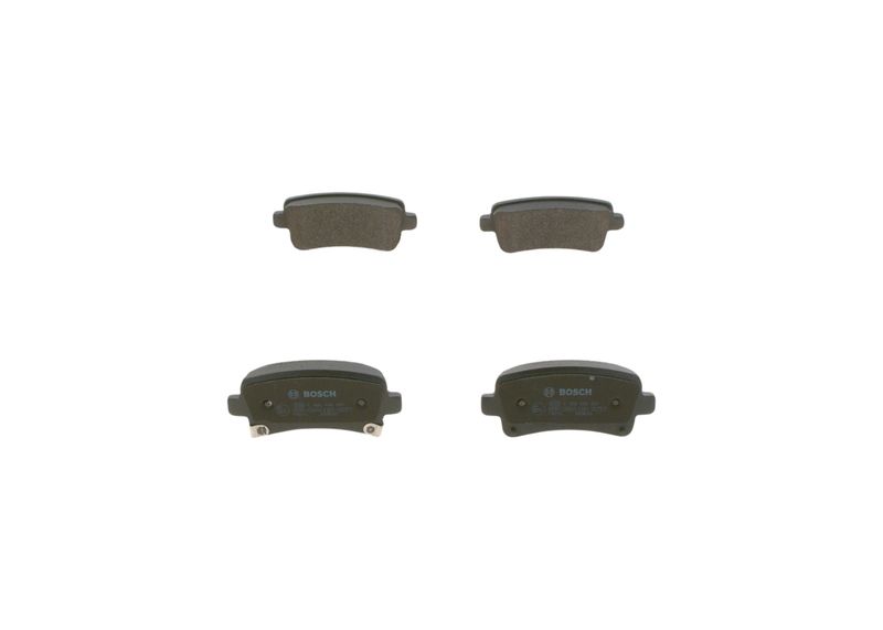 Комплект тормозных колодок, дисковый тормоз BOSCH 0986494297