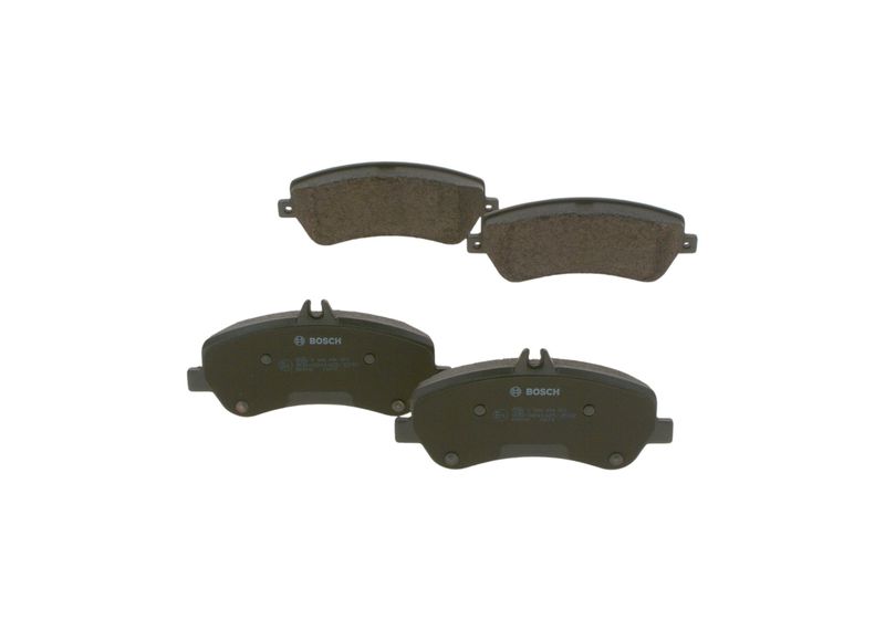Комплект тормозных колодок, дисковый тормоз BOSCH 0986494302
