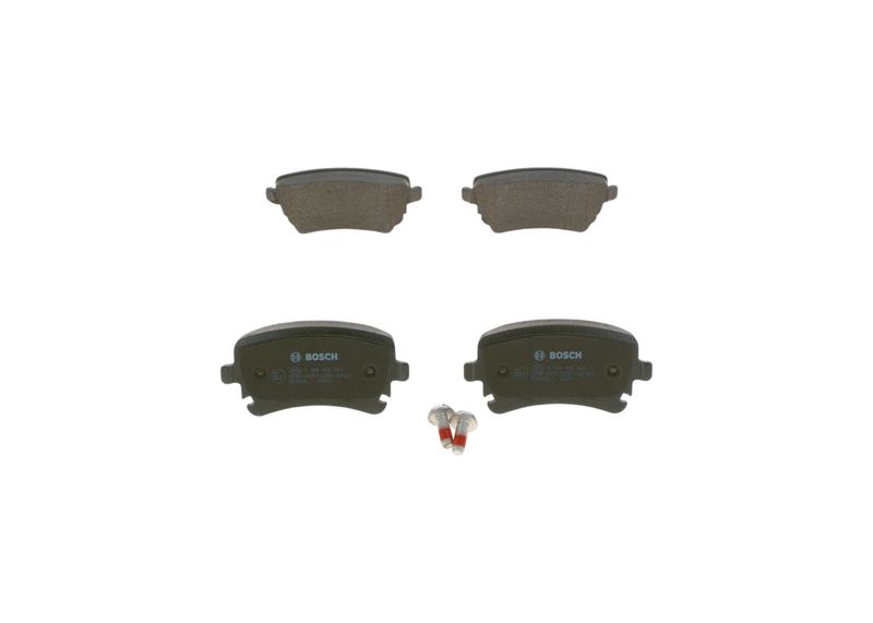 Комплект тормозных колодок, дисковый тормоз BOSCH 0986494303