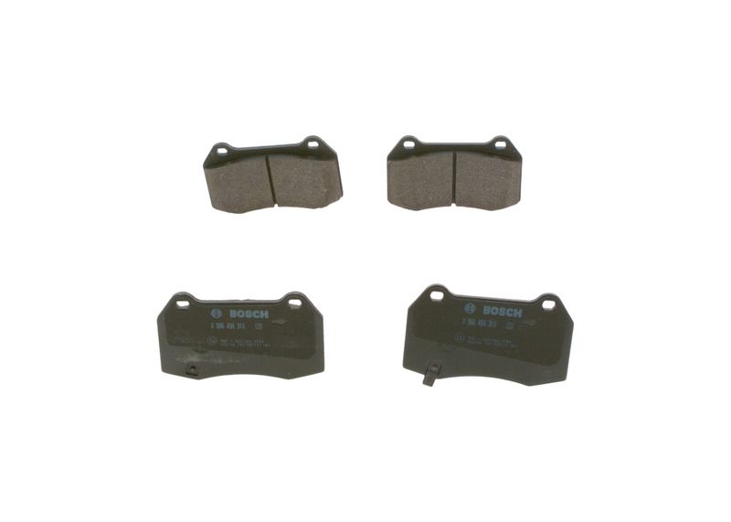 Комплект тормозных колодок, дисковый тормоз BOSCH 0986494310