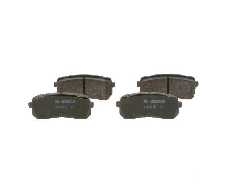 Комплект тормозных колодок, дисковый тормоз BOSCH 0986494327