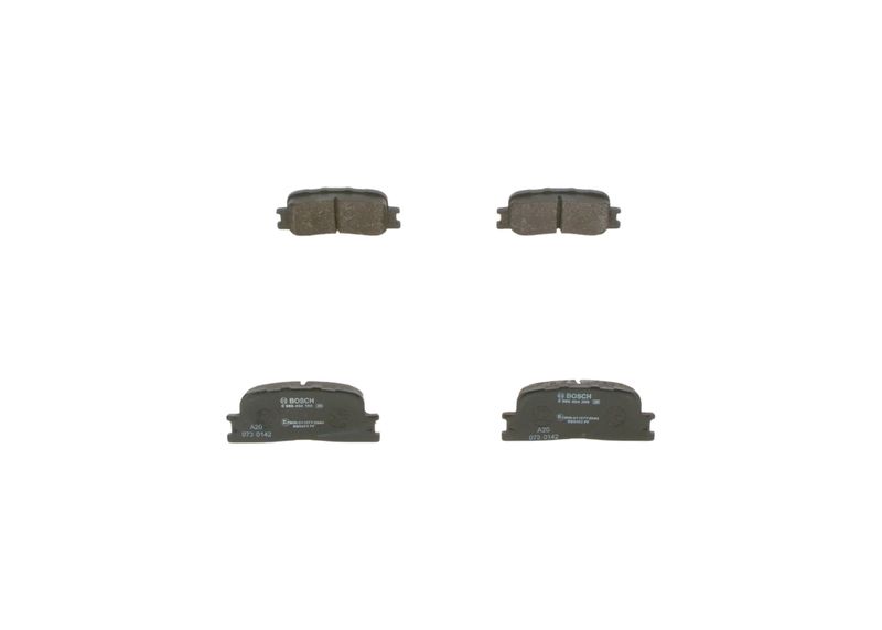 Комплект тормозных колодок, дисковый тормоз BOSCH 0986494359