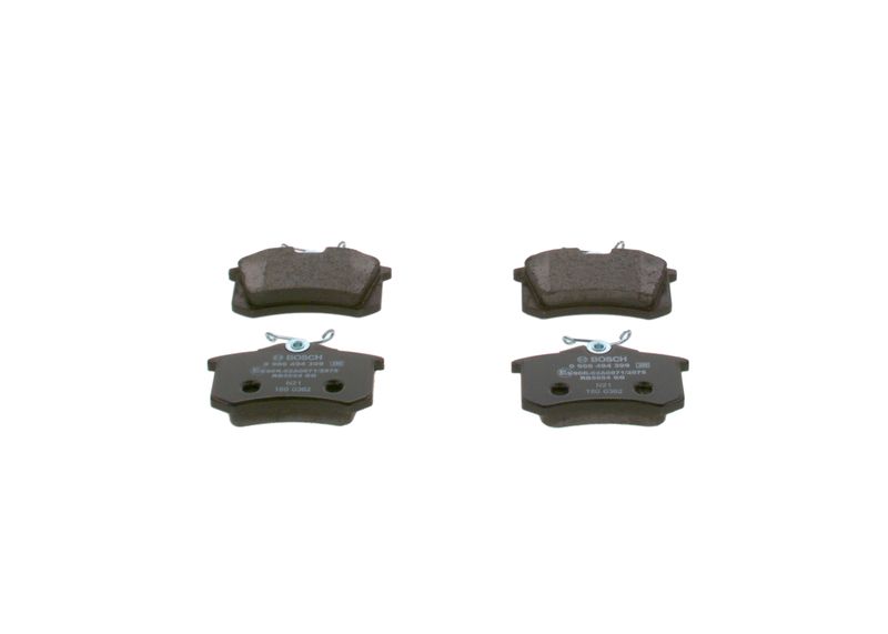 Комплект тормозных колодок, дисковый тормоз BOSCH 0986494399