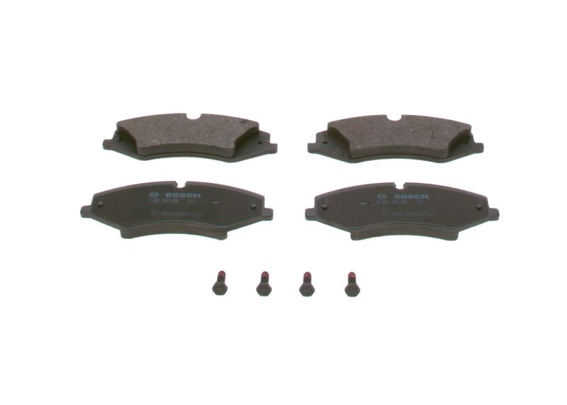 Комплект тормозных колодок, дисковый тормоз BOSCH 0986494408