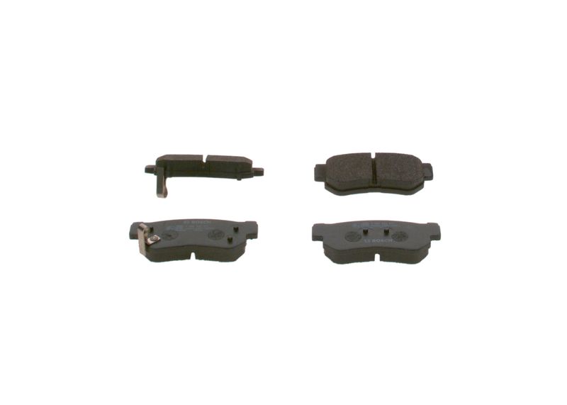 Комплект тормозных колодок, дисковый тормоз BOSCH 0986494417