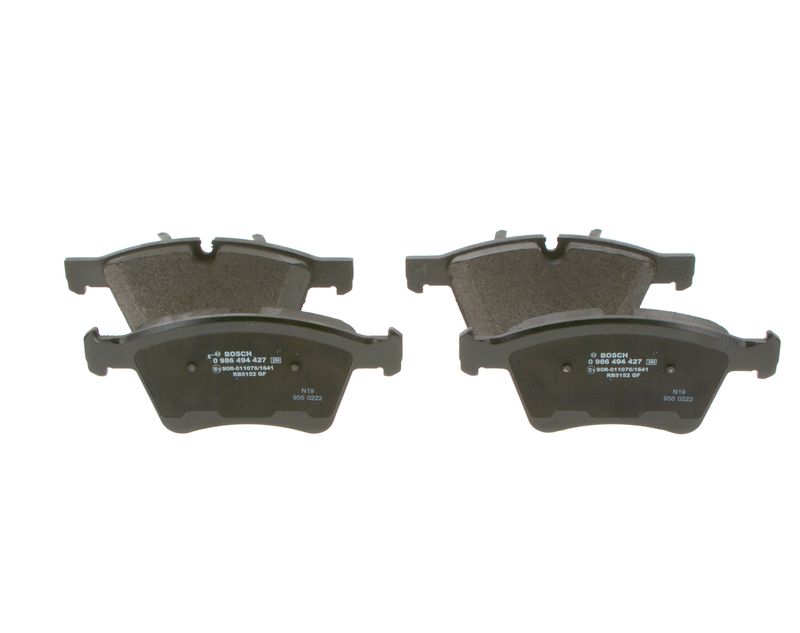 Комплект тормозных колодок, дисковый тормоз BOSCH 0986494427