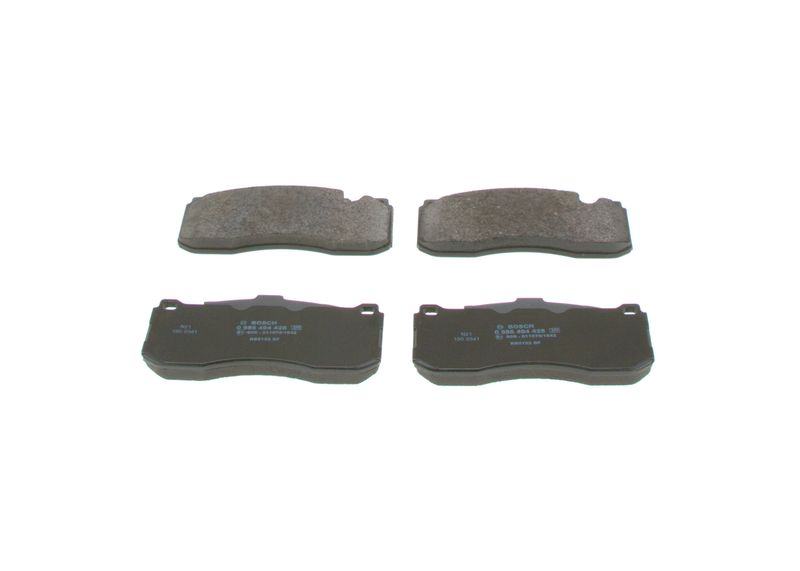 Комплект тормозных колодок, дисковый тормоз BOSCH 0986494428