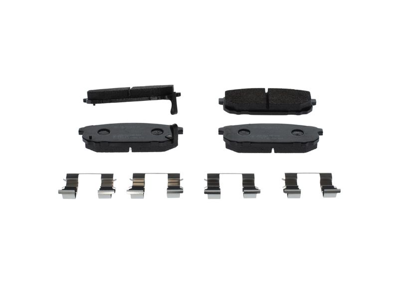 Комплект тормозных колодок, дисковый тормоз BOSCH 0986494590
