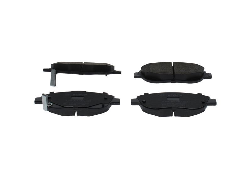 Комплект тормозных колодок, дисковый тормоз BOSCH 0986494682