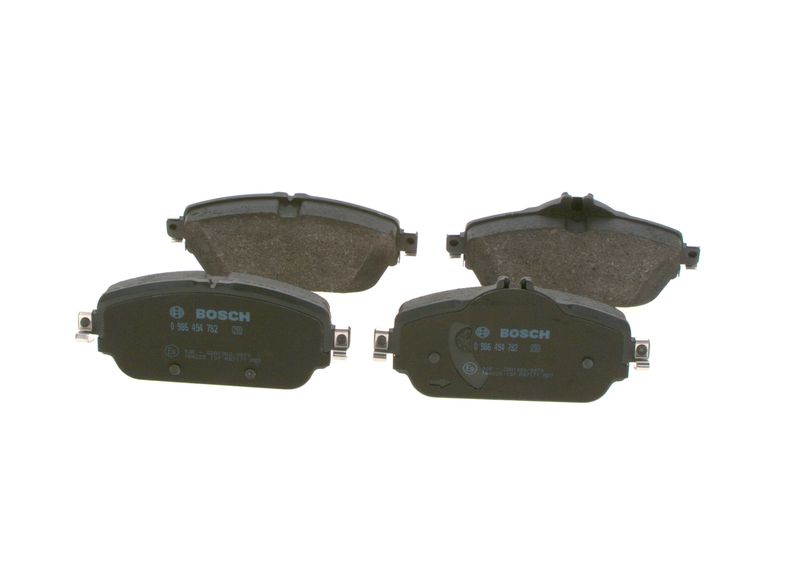 Комплект тормозных колодок, дисковый тормоз BOSCH 0986494782