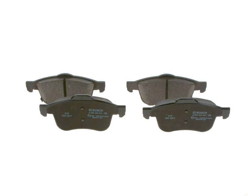 Комплект тормозных колодок, дисковый тормоз BOSCH 0986494801