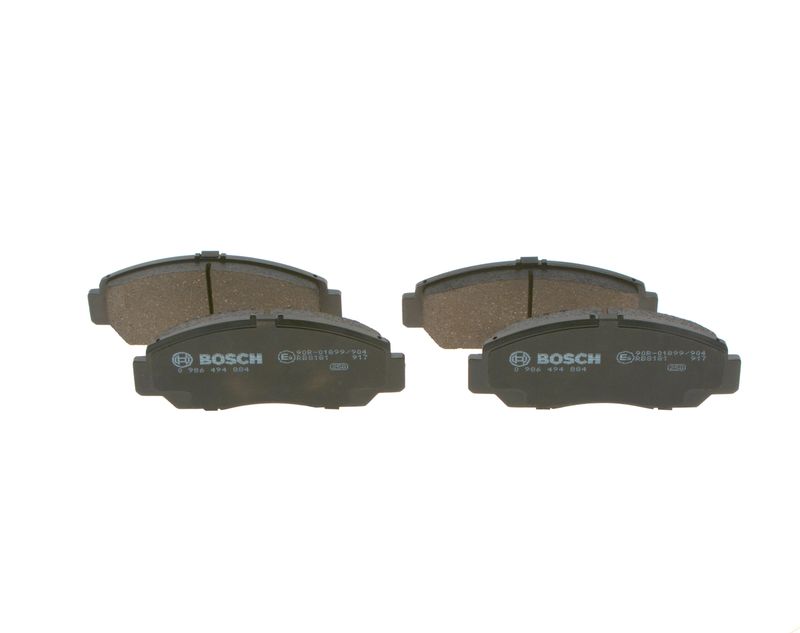 Комплект тормозных колодок, дисковый тормоз BOSCH 0986494884