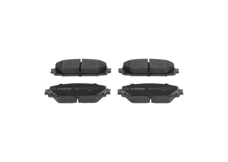 Комплект тормозных колодок, дисковый тормоз BOSCH 0986494886