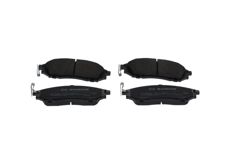 Комплект тормозных колодок, дисковый тормоз BOSCH 0986494890