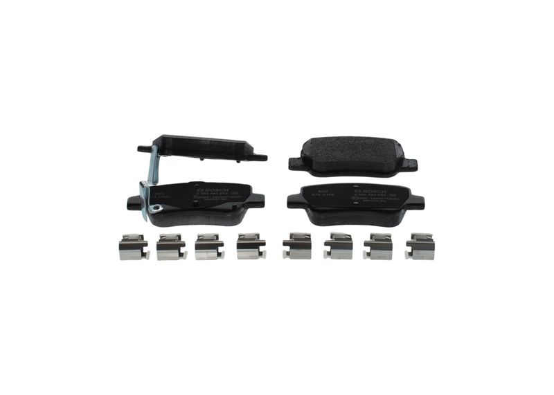 Комплект тормозных колодок, дисковый тормоз BOSCH 0986494933