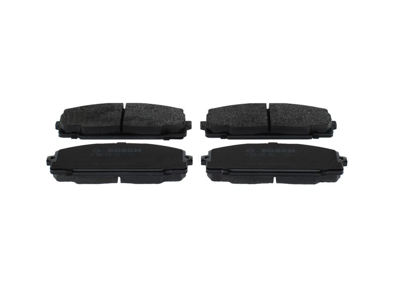 Комплект тормозных колодок, дисковый тормоз BOSCH 0986495058