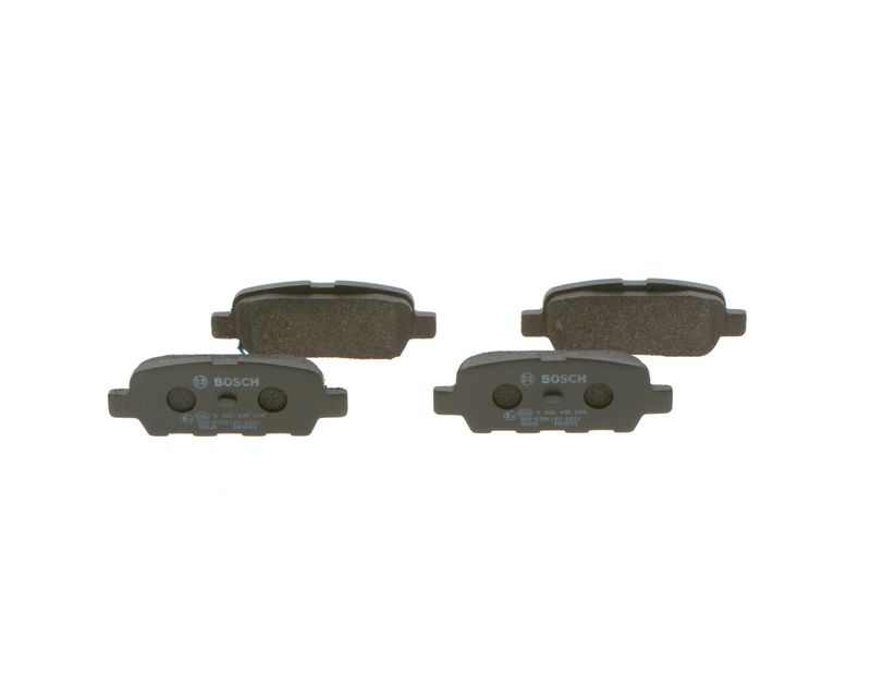 Комплект тормозных колодок, дисковый тормоз BOSCH 0986495089