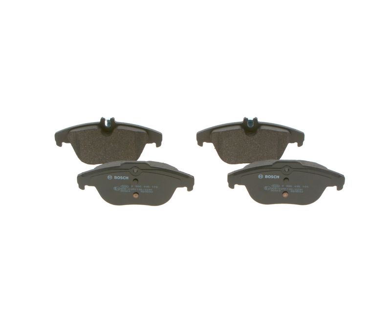 Комплект тормозных колодок, дисковый тормоз BOSCH 0986495105