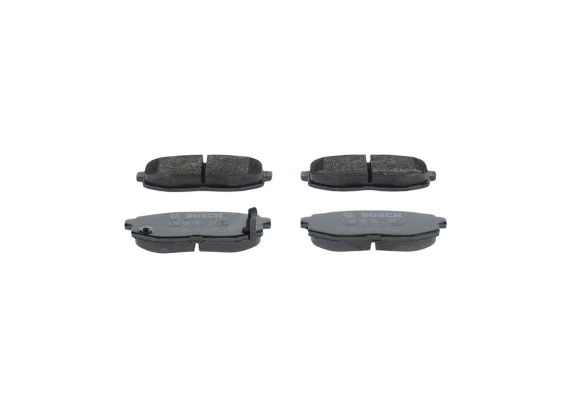 Комплект тормозных колодок, дисковый тормоз BOSCH 0986495135