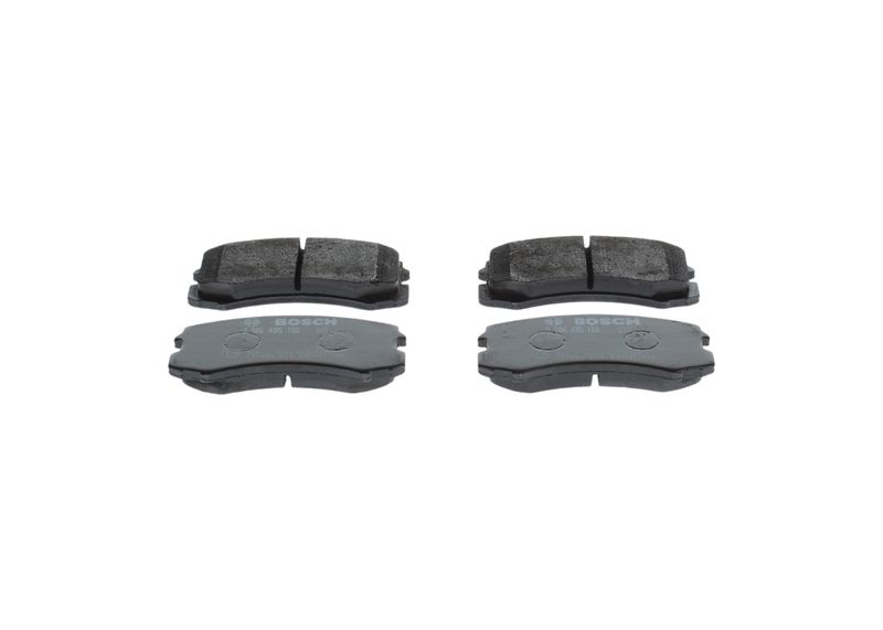 Комплект тормозных колодок, дисковый тормоз BOSCH 0986495158