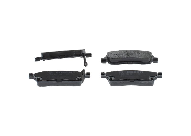 Комплект тормозных колодок, дисковый тормоз BOSCH 0986495164