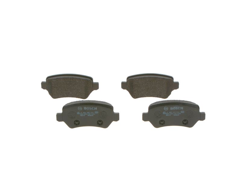 Комплект тормозных колодок, дисковый тормоз BOSCH 0986495218
