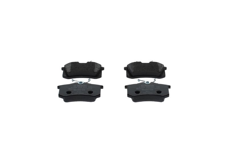 Комплект тормозных колодок, дисковый тормоз BOSCH 0986495231