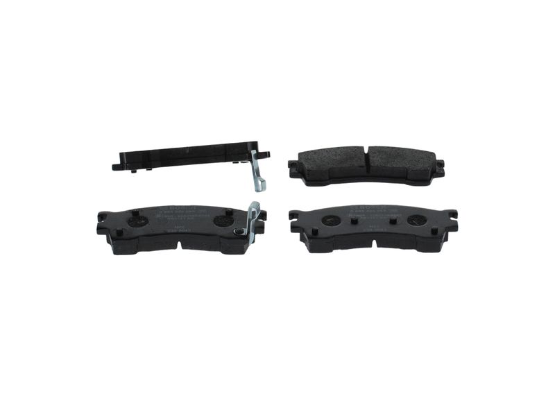 Комплект тормозных колодок, дисковый тормоз BOSCH 0986495265