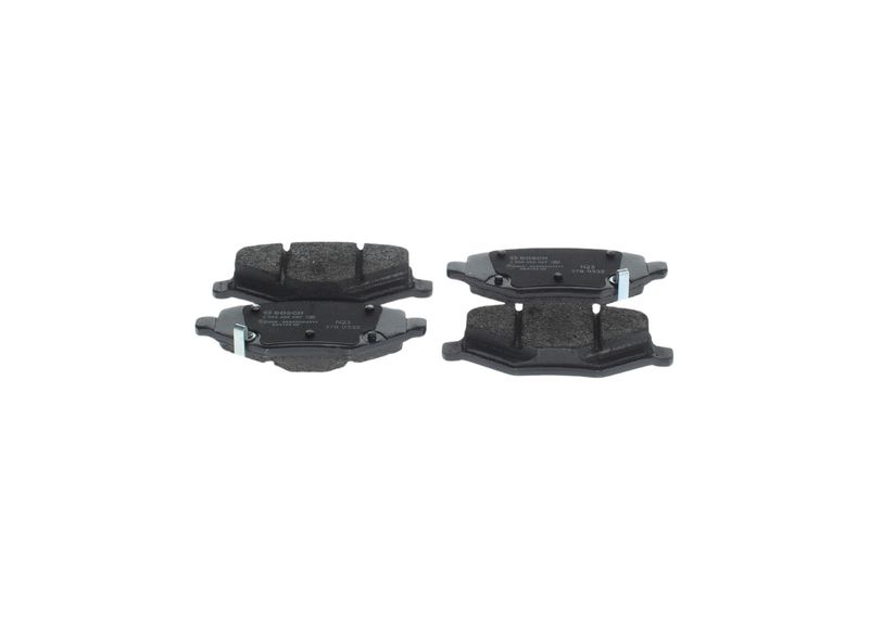 Комплект тормозных колодок, дисковый тормоз BOSCH 0986495397