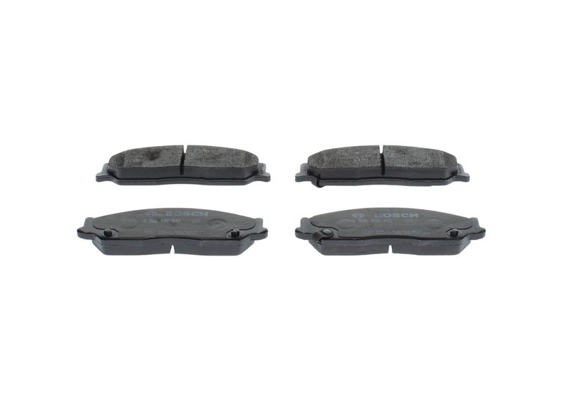 Комплект тормозных колодок, дисковый тормоз BOSCH 0986495402