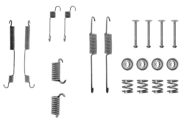 Комплектующие, тормозная колодка BOSCH 1987475034