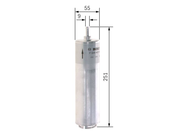 Топливный фильтр BOSCH F026402085