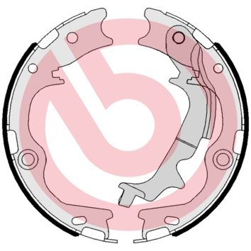 Комплект тормозных колодок BREMBO S30537