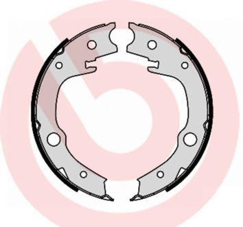 Комплект тормозных колодок, стояночная тормозная система BREMBO S83551