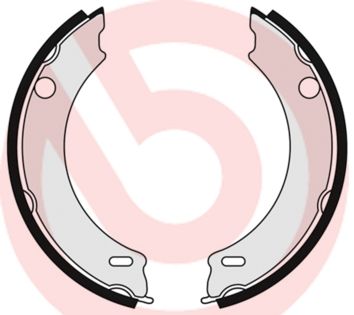 Комплект тормозных колодок, стояночная тормозная система BREMBO S86508
