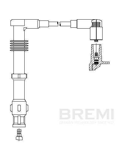 Провод зажигания BREMI 11380