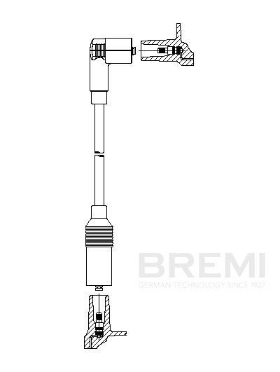 Провод зажигания BREMI 17030