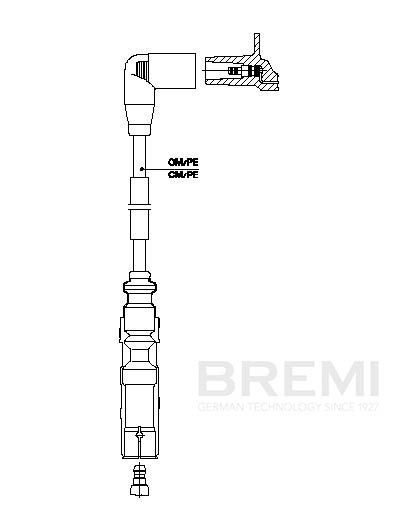 Провод зажигания BREMI 1A22E26