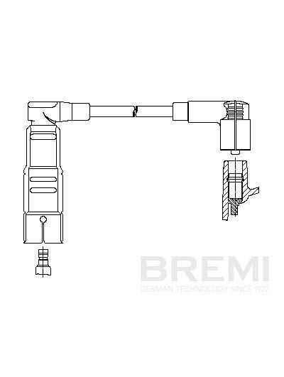 Провод зажигания BREMI 20168