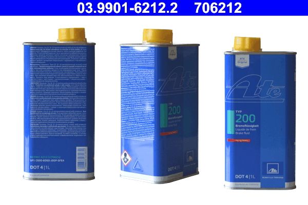 Тормозная жидкость ATE 03990162122