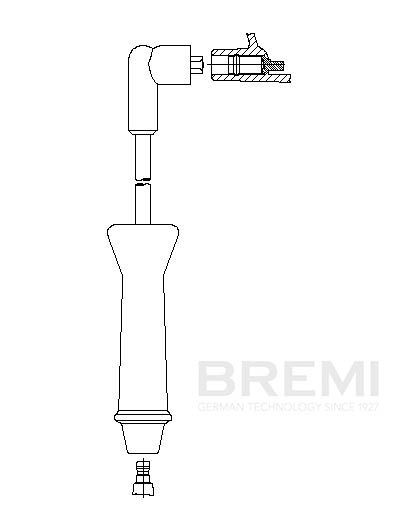 Провод зажигания BREMI 60370