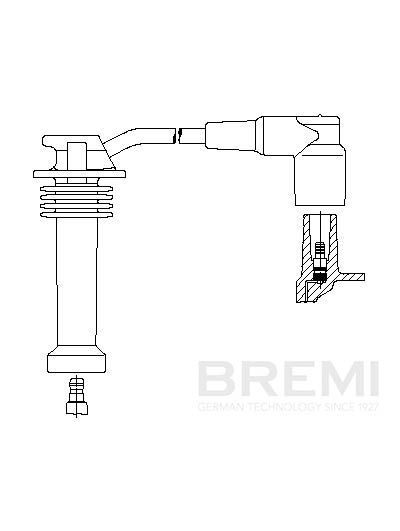 Провод зажигания BREMI 8A1719